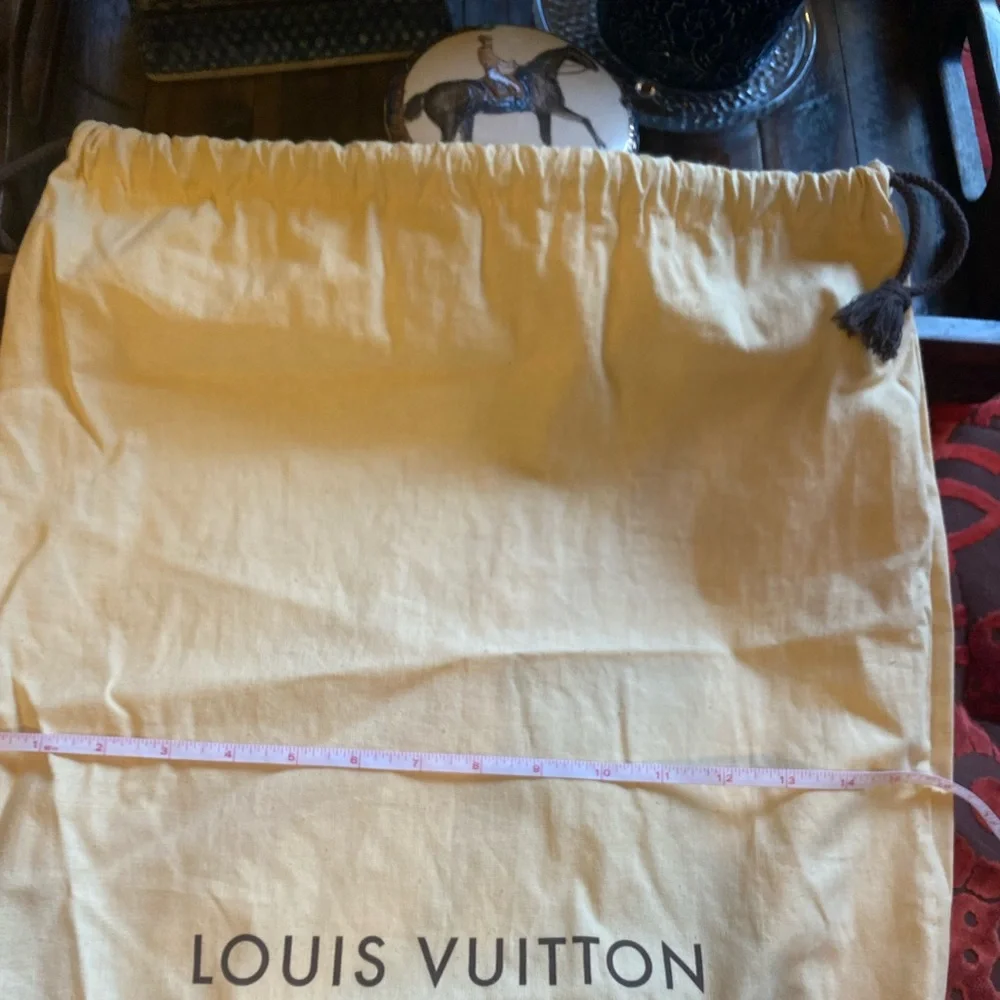 Authentic Louis Vuitton dust cover